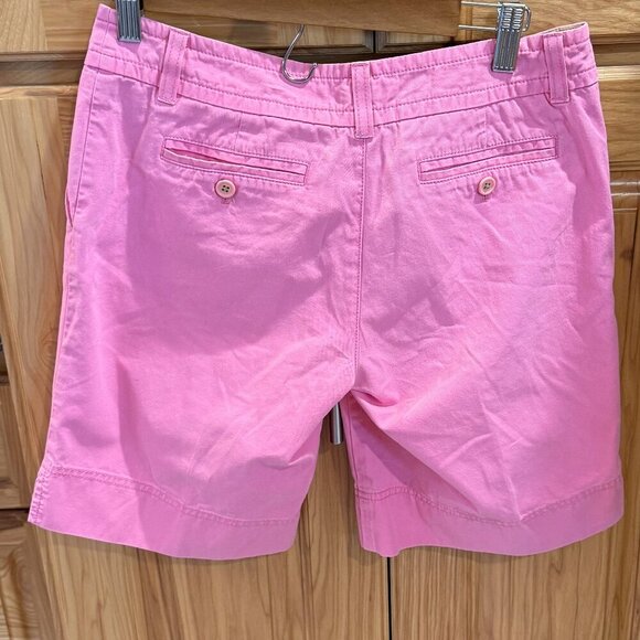 Lilly Pulitzer Palm Beach Fit Chino Shorts Women’s 2 Pink Vintage EUC - Picture 2 of 9